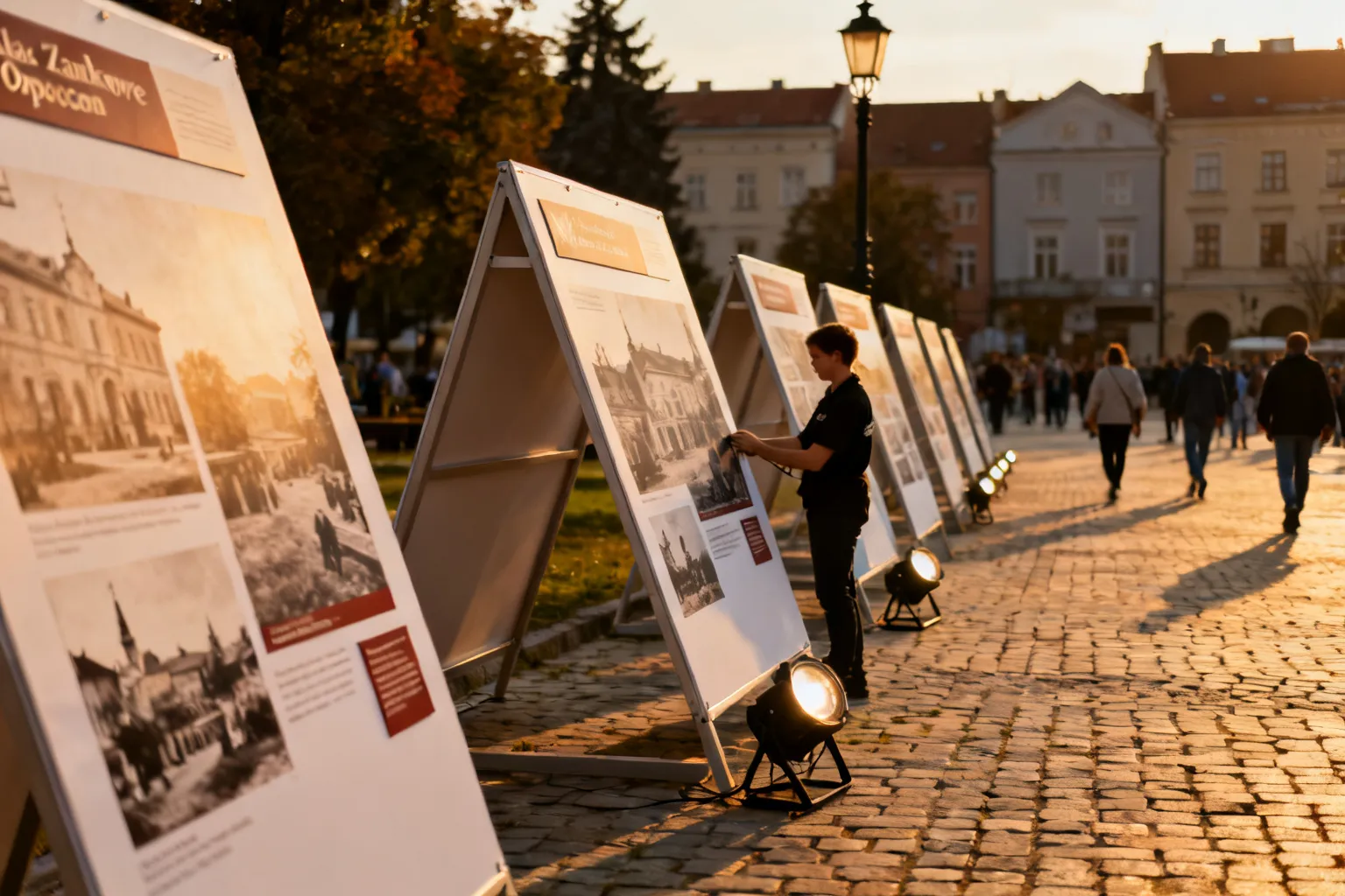 Wystawa plenerowa Plac Zamkowy Opoczno – 50-lecie Muzeum Regionalnego