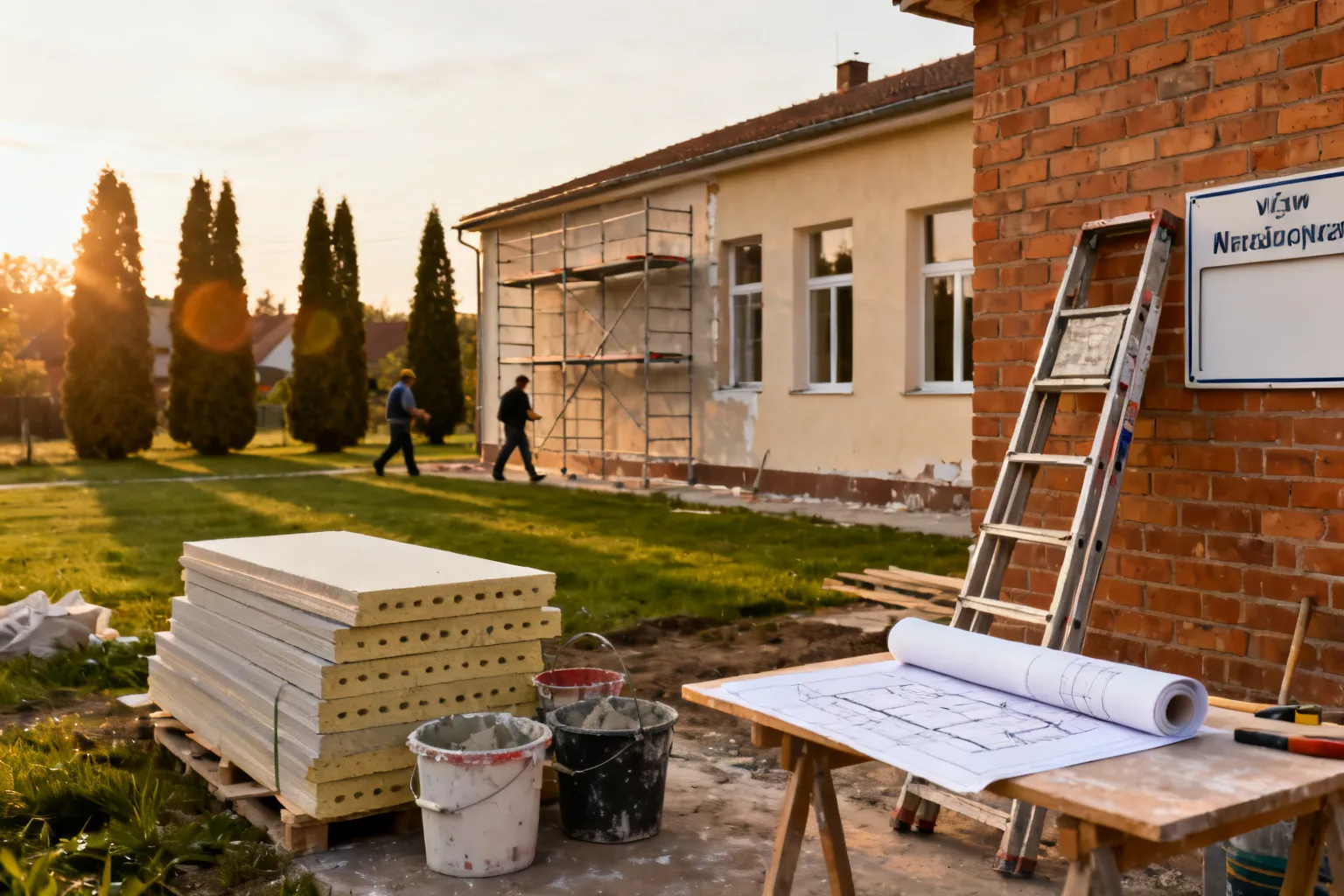 Umowy inwestycje Janów Karwicki Brzustówek – nowe prace przy świetlicach