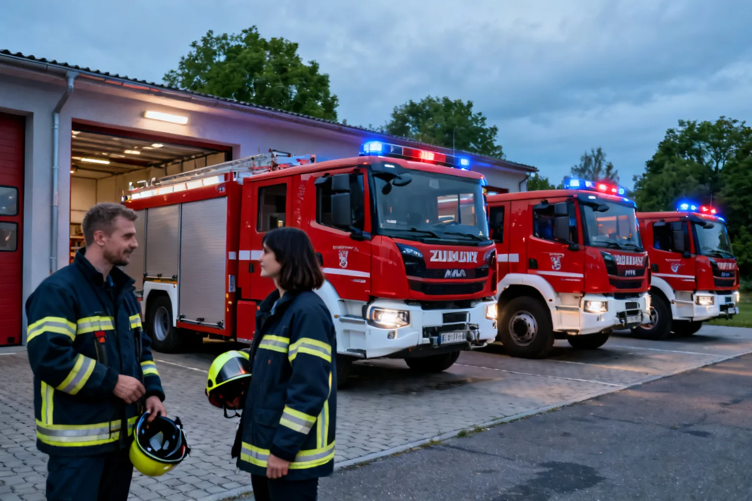 Przekazanie samochodów ratowniczych OSP Opoczno — trzy nowe pojazdy dla jednostek z Opoczna