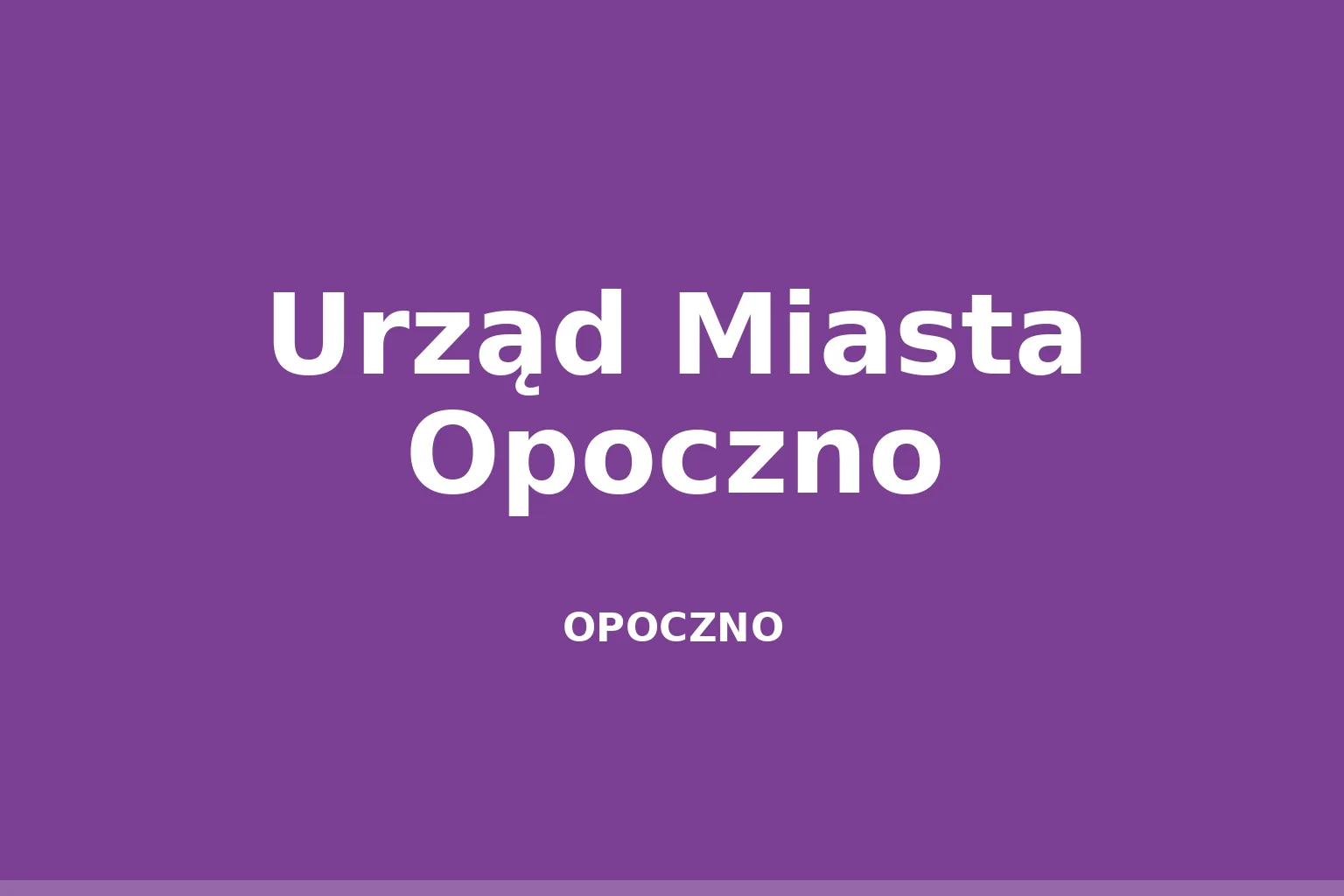 Urząd Miasta Opoczno