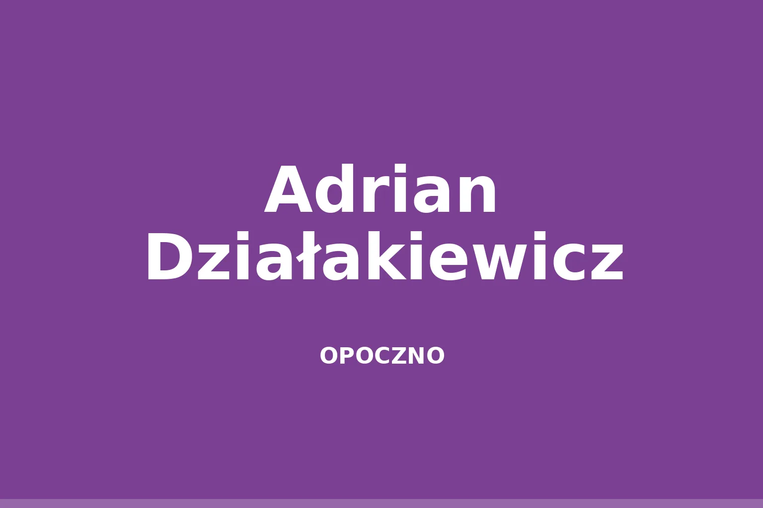 Adrian Działakiewicz