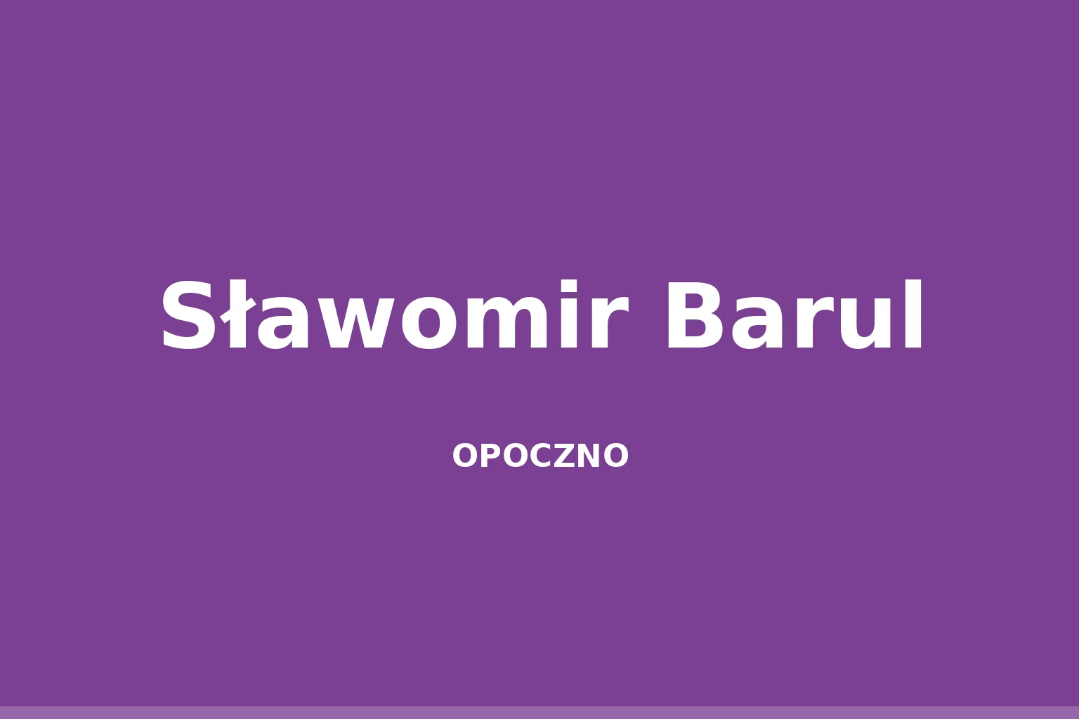 Sławomir Barul