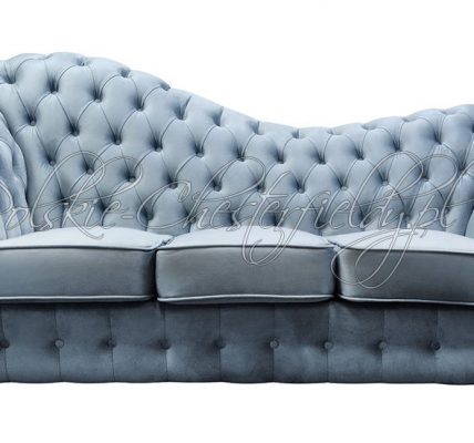 Pikowana sofa chesterfield